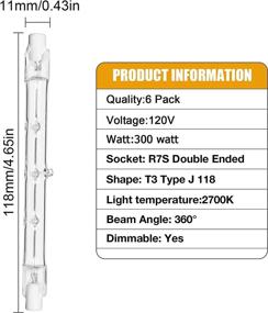 img 3 attached to 💡 Halogen Dual Floodlight for Enhanced Security in Industrial and Landscape Electrical Installations