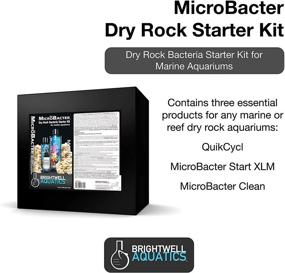 img 1 attached to 🔬 Revolutionize Your Tank with Brightwell Aquatics MicroBacter Dry Rock Bacteria Starter Kit