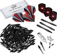 optimize your soft tip darts: fat cat dart accessory kit with shafts, flights, 2ba dart points, and mechanic wrench логотип