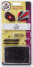 img 1 attached to Optimize Your Soft Tip Darts: Fat Cat Dart Accessory Kit with Shafts, Flights, 2BA Dart Points, and Mechanic Wrench