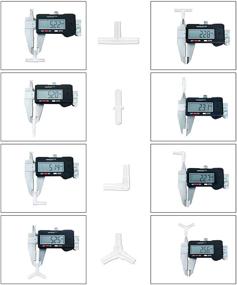 img 3 attached to 🐠 BornFeel Aquarium Airline Tubing Connectors I T L Y - 40pcs Fish Tank Air Tube Adapters for 3/16'' Air Line Hose: Efficient Aeration Solution