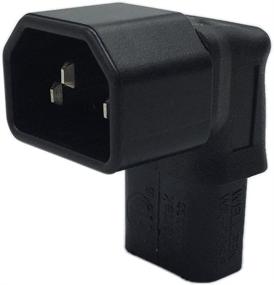 img 1 attached to 10А БИУ Настенный адаптер питания с разъемами IEC C14 и C13 🔌 и углом поворота 90 градусов для ЖК-телевизоров