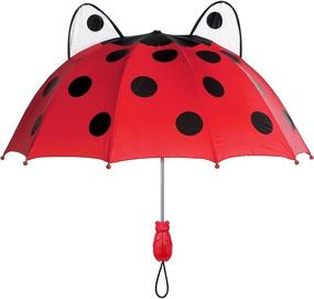 img 1 attached to Kidorable Girls Baby Ladybug Umbrella