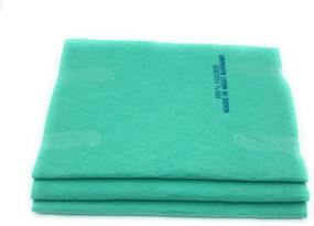 img 3 attached to 🧽 Original Germany Shammy Floor Cloth 180 grams: Super Absorbent, 20'' x 27'', Made in West Germany – 100% Rayon/Viscose, Green. (3) Unbeatable Cleaning and Drying Power!