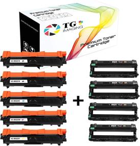 img 4 attached to 🖨️ (9 Pack, Toner+Drum) TG Imaging Compatible with Brother TN221 and DR221CL Toner & Drum Unit - MFC9130CW HL-3170CDW MFC-9330CDW HL-3180CDW MFC-9340CDW Printer