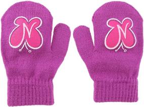 img 1 attached to Disney Girls Toddler Mittens Weather Girls' Accessories in Cold Weather