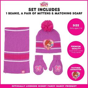 img 3 attached to Disney Girls Toddler Mittens Weather Girls' Accessories in Cold Weather