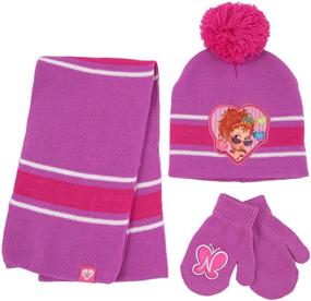 img 4 attached to Disney Girls Toddler Mittens Weather Girls' Accessories in Cold Weather