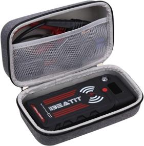 img 4 attached to Aproca Grey Hard Storage Carrying Travel Case for BEATIT G18 QDSP 2000Amp Jump Starter: Ultimate Protection and Portability