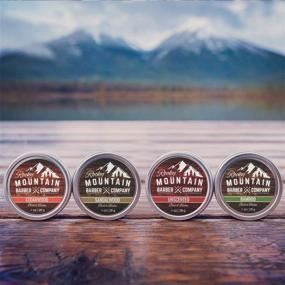 img 3 attached to 🧔 4-Piece Beard Balm Variety Pack - 1 oz Sample Sizes - Enriched with Natural Oils, Butters & Abundant Vitamins - Nourishing Argan, Shea, Coconut & Jojoba Oils - for Superior Hydration & Conditioning