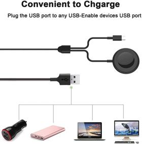 img 1 attached to Charger Compatible Samsung Wireless Charging