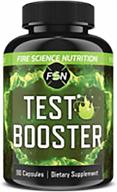 🔥 fire science nutrition testosterone booster: enhance metabolism, endurance, muscle recovery, weight loss + maximize muscle growth & fat loss logo