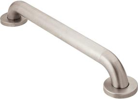 img 2 attached to Moen LR8724P Home Care 24-Inch Peened Grab Bar for Enhanced Safety and Accessibility