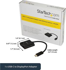 img 1 attached to StarTech Com USB DisplayPort Adapter CDP2DPUCP