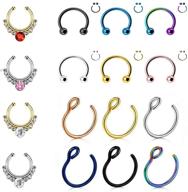 piercings jewelry stainless non pierced piercing logo