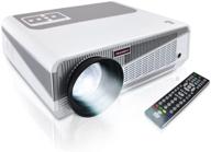 📽️ hi-res mini portable smart video cinema home theater projector - full hd 1080p, dual core android computer, wifi wireless connectivity, lcd+led, hdmi & usb inputs for blu ray pc laptop tv logo
