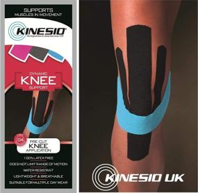 img 4 attached to Kinesio Pre Cut Application Knee Tape