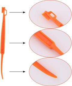 img 3 attached to 🍊 LUTER 8 pcs Orange Peeler Citrus Remover Plastic Slicer Cutter - Easy Fruit Opener Kitchen Gadget for Oranges and Avocados