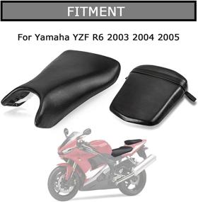 img 3 attached to Пслкустомерсервис Ямаха YZF R6 2003-2005 Пассажирское Сиденье - Переднее сидение/водитель и заднее пассажирское сиденье - Комплект улучшения