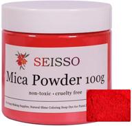 red mica powder natural colorant logo