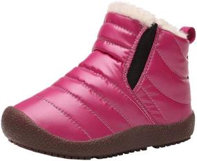 img 4 attached to 👞 Winter Outdoor Little Boys' Shoes with Repellent Technology