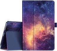 📱 fintie pu leather folio case for lenovo tab m8 hd tb-8505f tb-8505x / smart tab m8 tb-8505fs / tab m8 fhd tb-8705f 8” tablet, galaxy logo