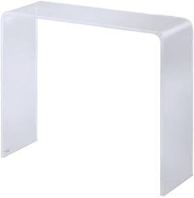 img 1 attached to 💎 Pure Decor Acrylic Console by Foxhill Trading, 9 Inches