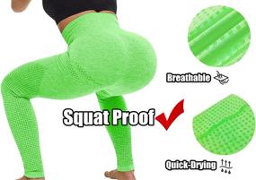 img 2 attached to Fitever Leggings Seamless Lifting Workout Sports & Fitness in Other Sports