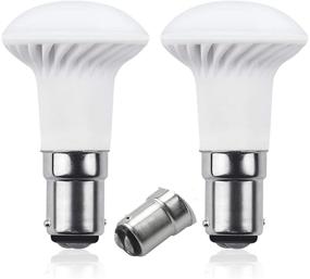 img 4 attached to 💡 Luxvista 3W 12V BA15D LED Bulb - R39/R12 Light Bulb RV LED Reading Bulb, Replacement for 25W Halogen in Camper Boat RV Vehicle Yacht. Daylight 6000K (2-Pack)