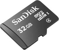 sandisk fba_32gb класс 4 microsdhc логотип