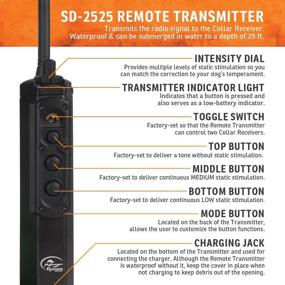 img 2 attached to Waterproof and Rechargeable SportDOG ProHunter 2525 Remote Trainer - 2 Mile Range - Dog Training Collar with Tone, Vibration, and Static