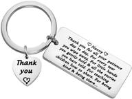 fustmw nanny thank you gift: show your appreciation with this nanny keychain and jewelry collection logo