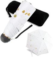 🌂 compact folded travel umbrella - folding umbrellas ideal for travel logo