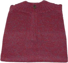 img 2 attached to Boys' Handmade Half Zip Sweater: 100% Alpaca Wool Alpaca Basics