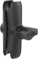 🔧 enhance your mounting options with ram mounts ram-b-201u double socket arm (medium) for seamless compatibility logo