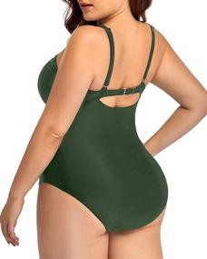 img 1 attached to 👙 Daci Control Vintage Swimsuits - Women's Swimwear Clothing