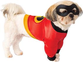 img 4 attached to 🐶 Disney Incredibles 2 Pet Costume Shirt and Mask by Rubie's