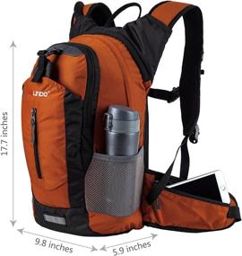 img 3 attached to 🎒 Gelindo Insulated Hydration Backpack Pack with 2.5L BPA Free Bladder - Stay Hydrated and Cool for up to 4 Hours - Ideal for Hiking, Camping, Cycling, and Running - 18L Water Backpack