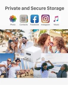 img 2 attached to [Apple MFi Certified] Qubii Photo Storage Drive для iPhone
