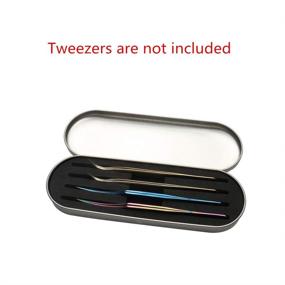 img 1 attached to Extension Tweezers Professional Portable Container