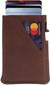 img 4 attached to 👜 Premium Italian Leather BLOCKING SLIDER Wallet