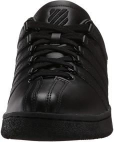 img 3 attached to 👟 K Swiss Men's Classic Sneaker Black: Timeless Style and Comfort