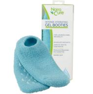 🧦 natracure moisturizing gel socks: ultimate solution for dry feet, cracked heels, and rough calluses – revitalize your skin with aqua gel technology! logo