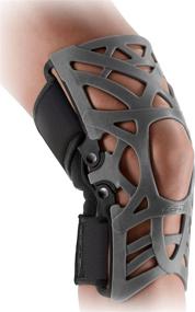 img 4 attached to 🦵 DonJoy Reaction Web Knee Support Brace: Grey, Medium/Large – Enhanced with Compression Undersleeve