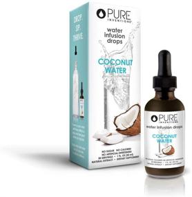 img 4 attached to 🥥 Pure Hydration Coconut Water Drops - Get Refreshed with 30 Servings of 1oz Each (Packaging May Vary)