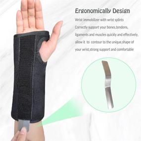img 3 attached to HKJD Adjustable Removable Rheumatoid Arthritis Sports & Fitness