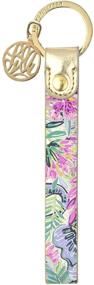 img 4 attached to Lilly Pulitzer Strap Key Fob Key Chain: Fashionable and Functional Accessory for Easy Key Management