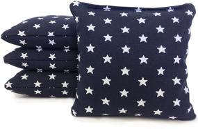 img 3 attached to 🎉 Premium Tailgating Pros Johnson Enterprises Handmade Stars and Stripes 8 Regulation Cornhole Bags - Top Quality for the Perfect Game!