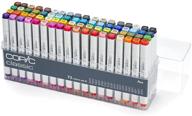 🖌️ copic marker c72a classic 72 color marker sketch set for architectural design, product rendering, and industrial design; packaged in a clear plastic case - ideal for seo logo