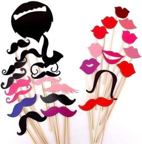 img 3 attached to Костюмы Skywoo Mustache для дня рождения свадьбы